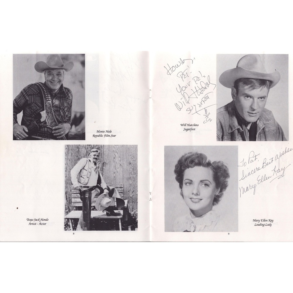 1993 Festival of the West Program SIGNED x20 Lee Aaker Will Hutchins Rin Tin Tin - Picture 6 of 13